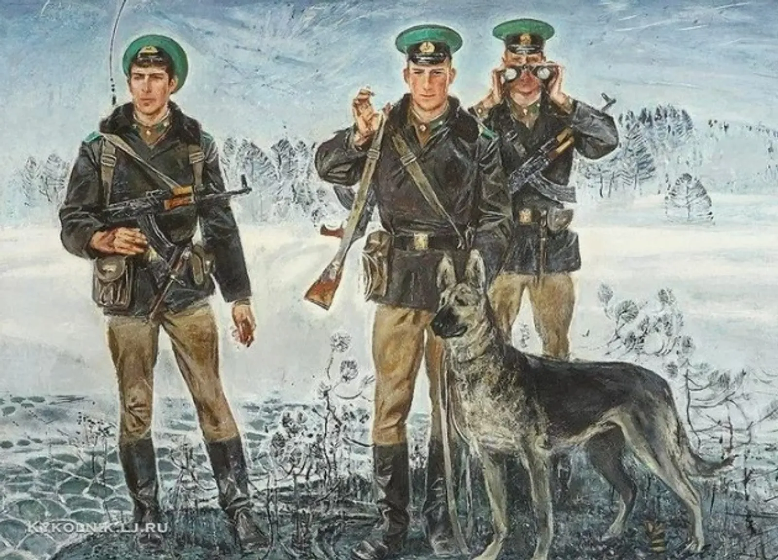 ПОГРАНИЧНИКТАР КӨНӨ Хикәйә