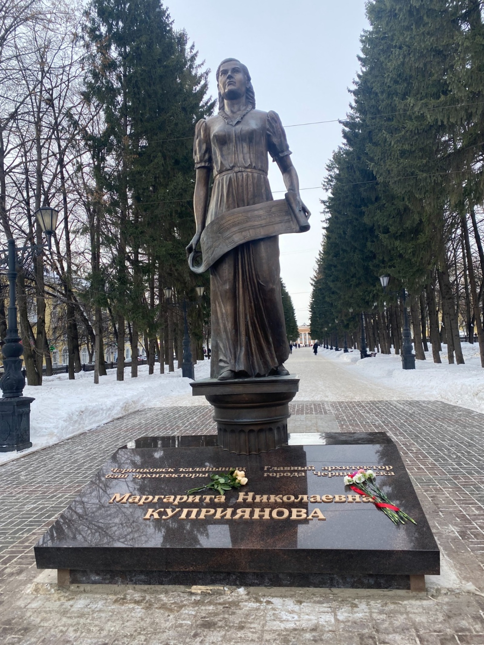 Черниковскиҙың баш архитекторына һәйкәл